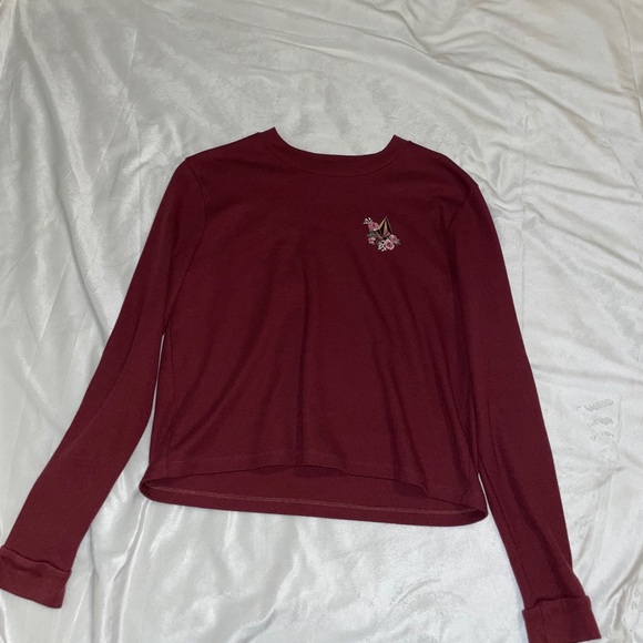 Volcom maroon top - Picture 2 of 2